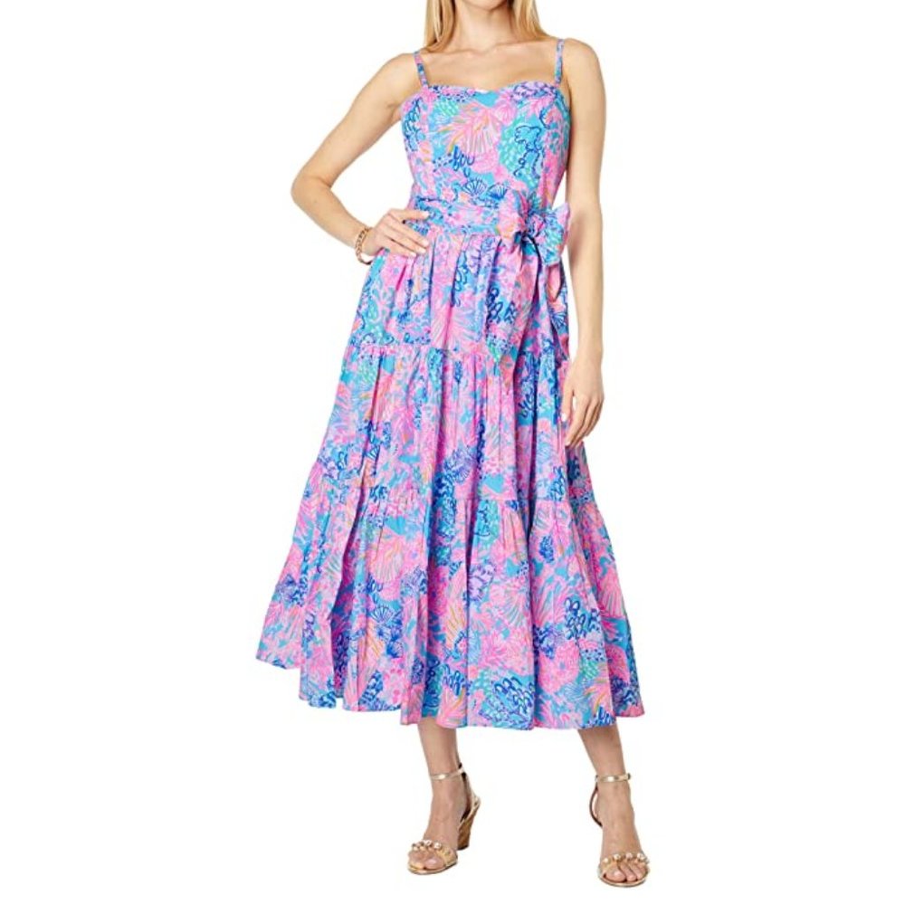 NWT Lilly Pulitzer Edith Midi Dress - size 14
